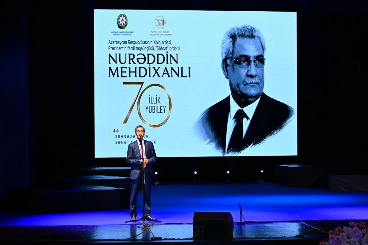 Xalq artisti Nurəddin Mehdixanlının 70 illik yubileyi qeyd olunub