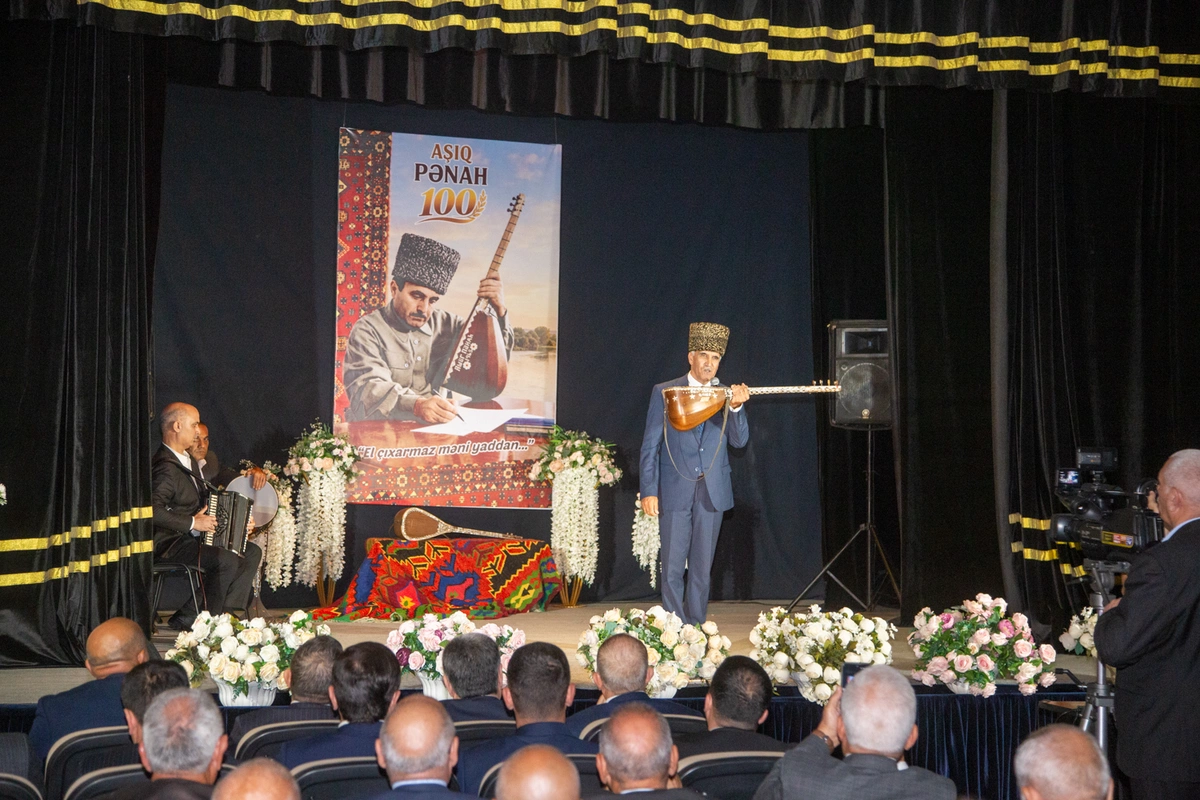Aşıq Pənahın 100 illiyi Salyanda qeyd olundu — FOTOLAR