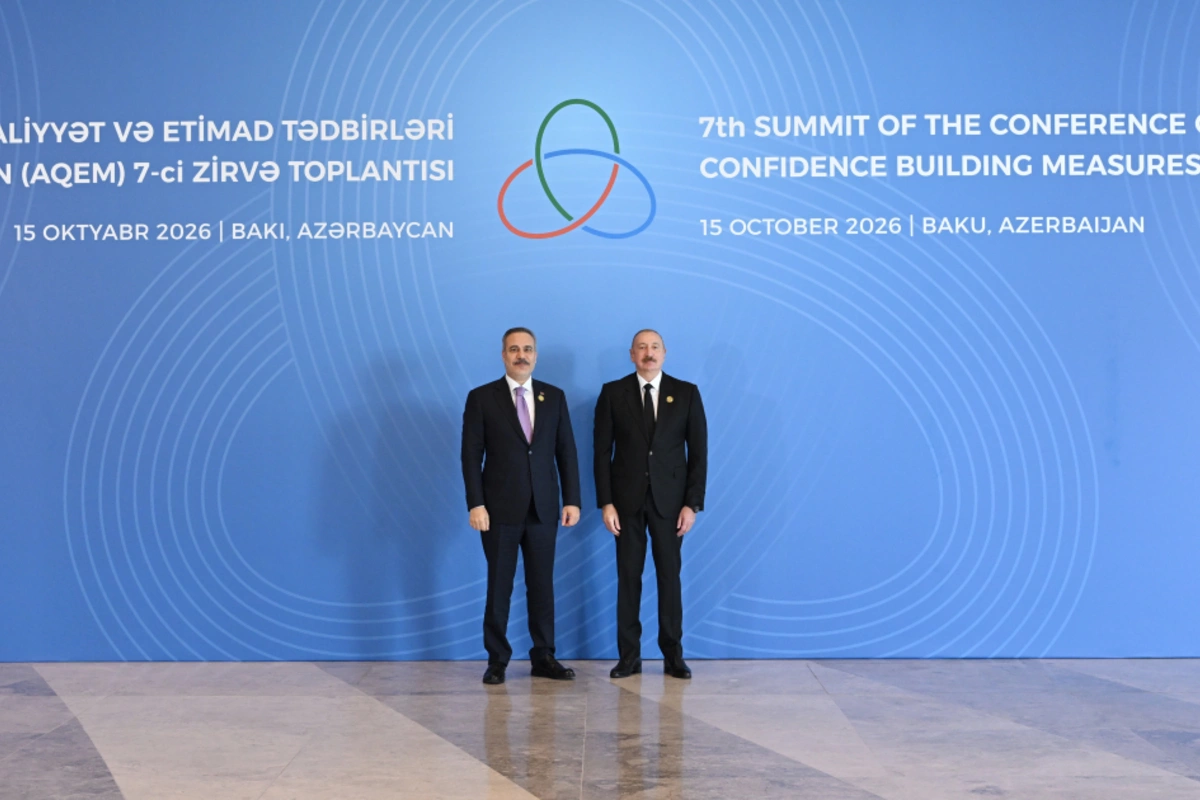 Prezident AQEM-in 7-ci Zirvə Toplantısında çıxış edib — FOTOLAR