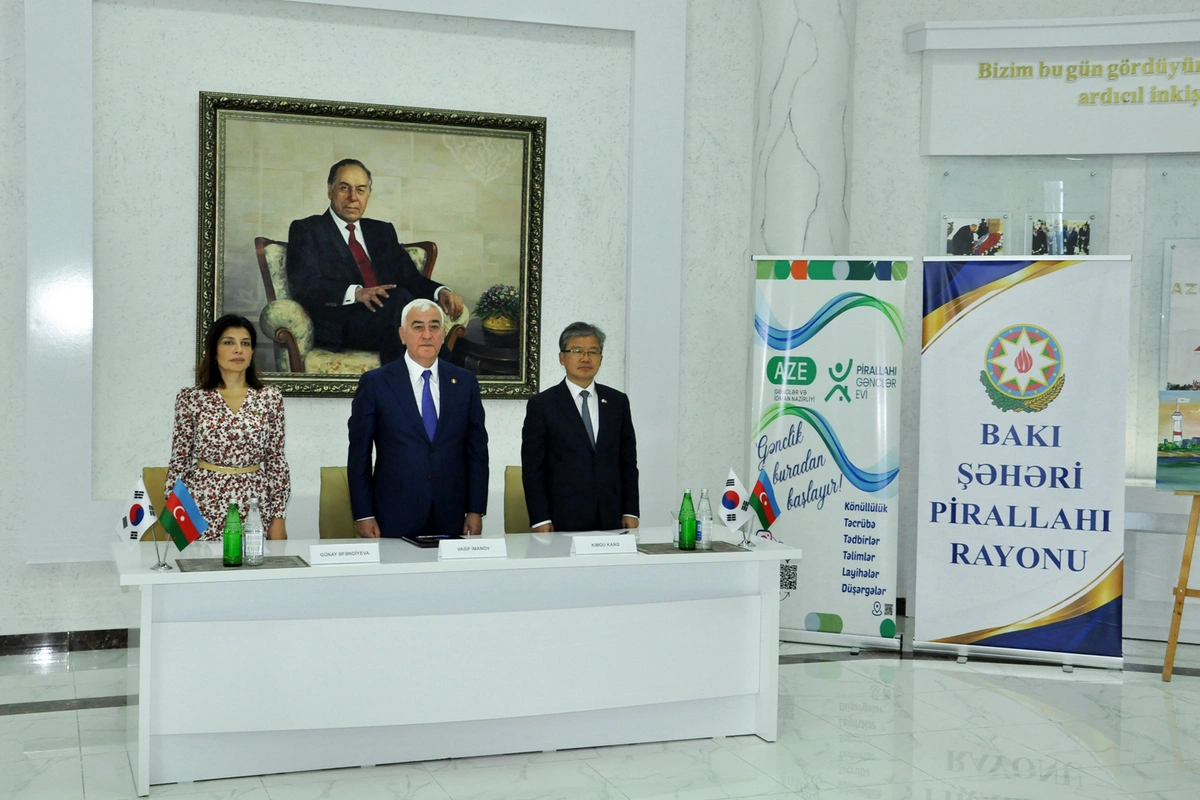 Koreya səfiri Pirallahıda olub, ağacəkmə aksiyası keçirilib — FOTOLAR