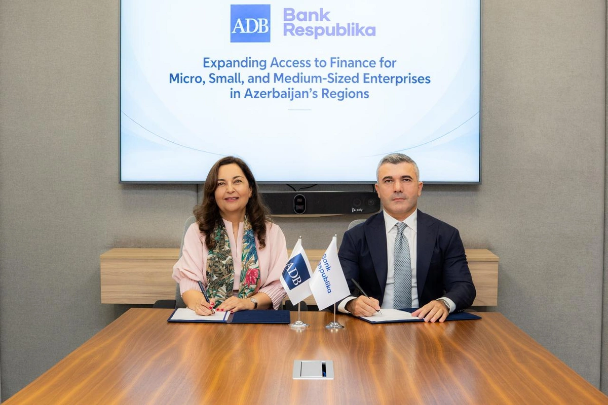 Bank Respublika Asiya İnkişaf Bankından regionlarda sahibkarlığın inkişafı üçün 40 milyon ABŞ dolları cəlb edib - FOTOLAR