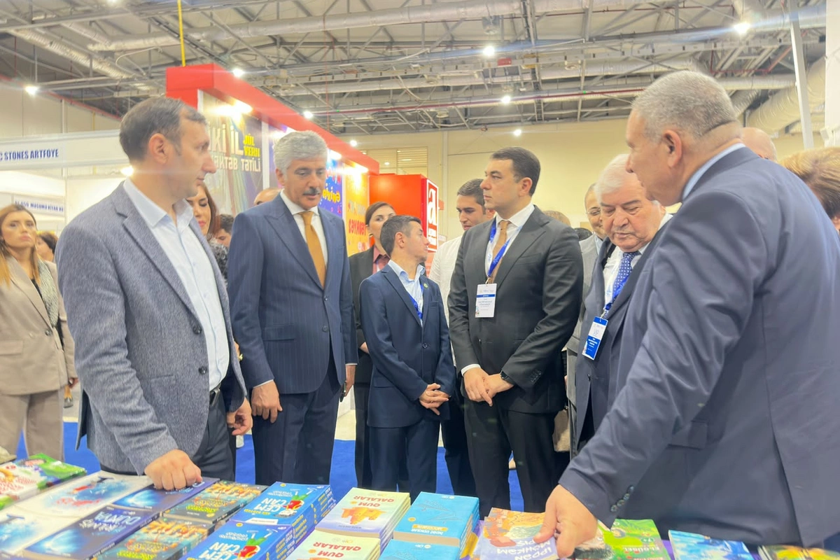 XII Bakı Beynəlxalq Kitab Sərgisinə start verilib — FOTOLAR