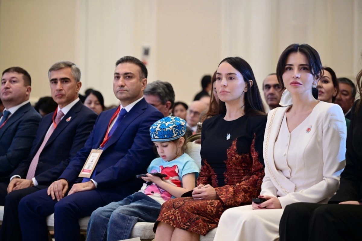Leyla Əliyeva Beynəlxalq Konqresdə çıxış etdi - FOTOLAR