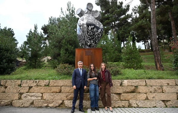 Leyla Əliyeva Şamaxıda Capybara Azerbaijan fermasında olub - FOTO
