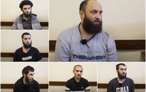 Terrorçuluğu maliyyələşdirmədə təqsirləndirilən dəstə üzvlərinə hökm oxundu - Video
