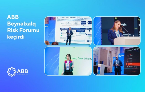ABB Beynəlxalq Risk Forumu keçirdi - FOTOLAR