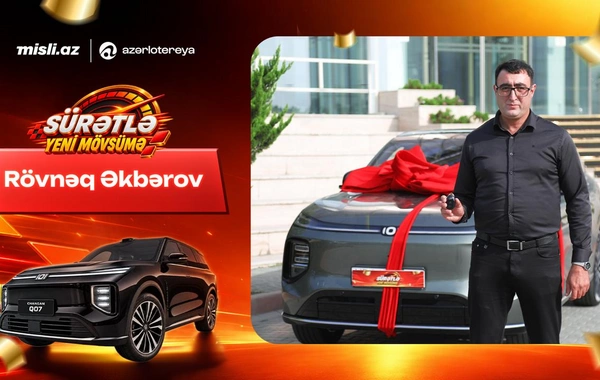 Xəyal etdi, inandı, qazandı — Sürətlə Yeni Mövsümə lotereyasının Changan Q07 qalibi danışdı