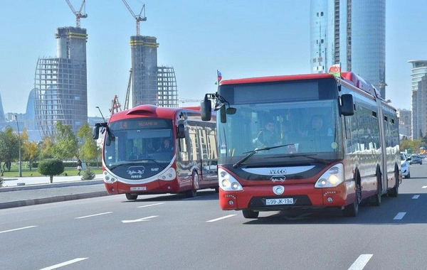Sərnişinlərin nəzərinə: Bəzi avtobusların hərəkət sxemi müvəqqəti dəyişdiriləcək