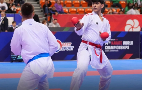 Azərbaycan karateçiləri dünya çempionatında 5 medal qazanıblar - FOTOLAR