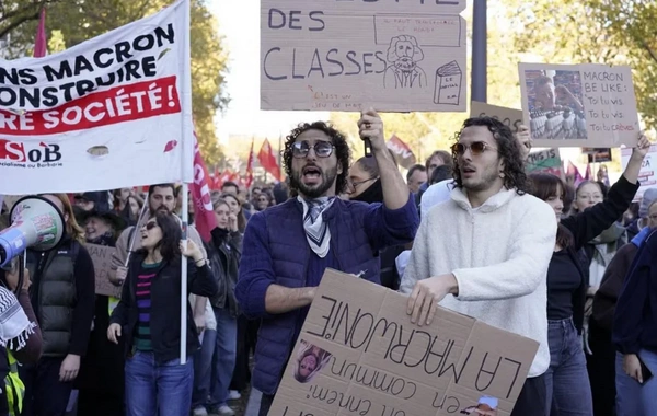 Fransada etiraz aksiyalarında 422 nəfər saxlanılıb