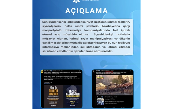 Media və Yayım Şurası Azərbaycana qarşı İran və Türkiyədən koordinasiyalı informasiya hücumlarını pisləyib - FOTOLAR