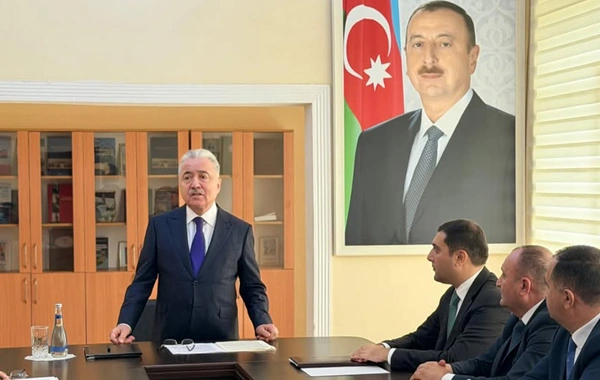 Yeni icra başçısı kollektivə təqdim olundu - FOTOLAR