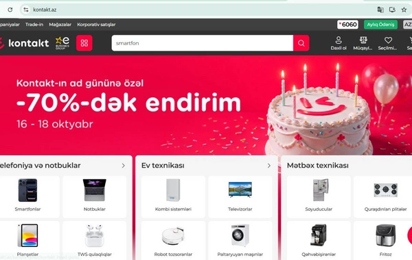 Kontaktdan ad günü sürprizi: kontakt.az-da yenilik var! — VİDEO