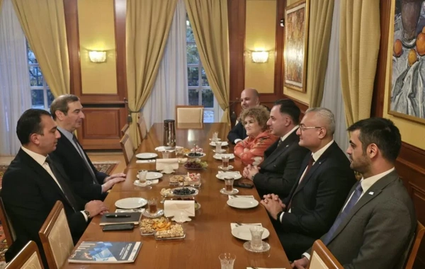 AQC rəhbərliyi Azərbaycanın Avstriyadakı səfiri ilə görüşüb - FOTOLAR