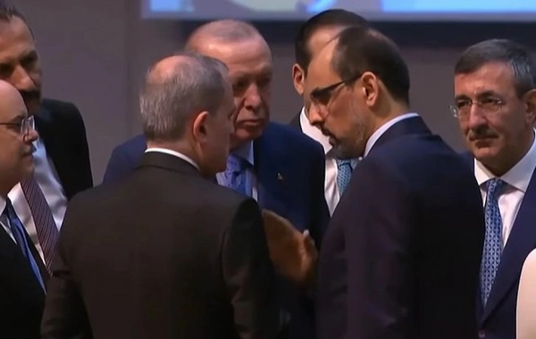 Ərdoğan Ceyhun Bayramovla söhbət etdi - VİDEO