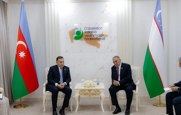 Azərbaycan və Özbəkistan həmkarlar ittifaqları arasında əməkdaşlıq haqqında memorandum imzalanıb - FOTOLAR