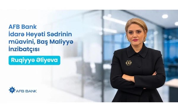 AFB Bank-ın Baş Maliyyə İnzibatçısı, İdarə Heyəti Sədrinin müavini Ruqiyyə Əliyeva ilə müsahibə