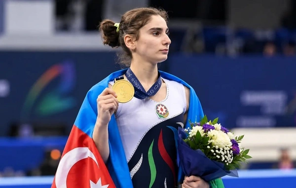 Azərbaycan gimnastı Dünya Kubokunda qızıl medal qazandı
