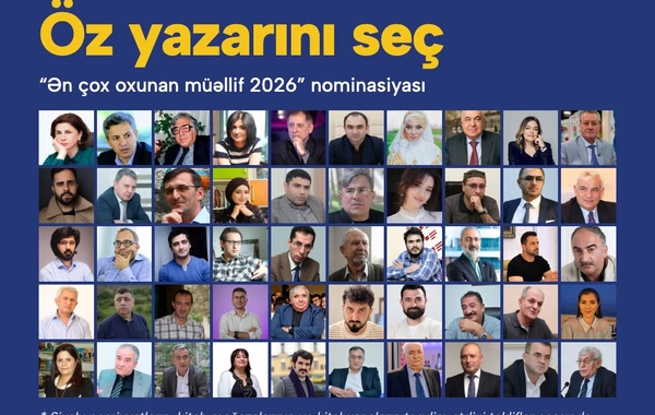 Öz yazarını seç – onlayn səsverməyə start verilir