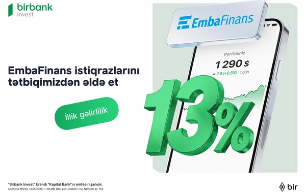 Birbank Invest vasitəsilə EmbaFinans BOKT istiqrazlarına investisiya etmək imkanı