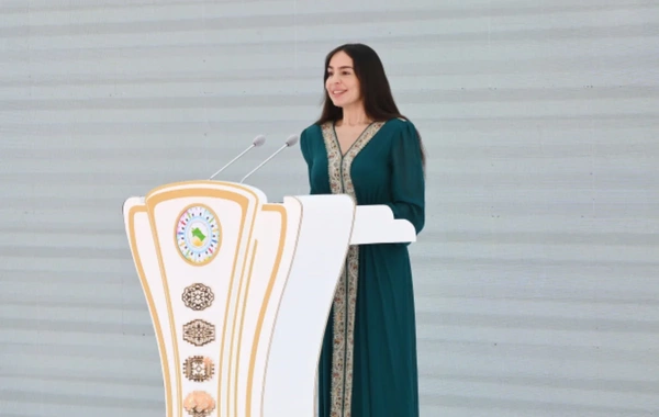 Leyla Əliyeva Türkmənistan səfərindən paylaşım edib -FOTO