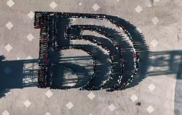 VII Ümumdünya Mədəniyyətlərarası Dialoq Forumu münasibətilə fləşmob keçirilib - VİDEO