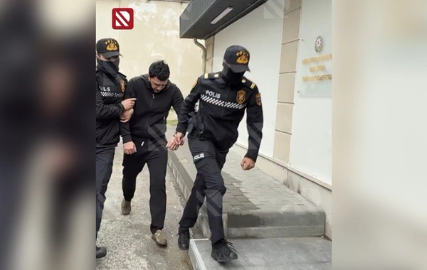 Əhmədlidəki kütləvi davanın iştirakçıları məhkəməyə belə gətirildilər - Anbaan görüntülər