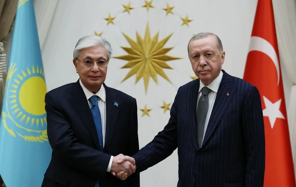 Ərdoğan Ankarada Tokayevlə görüşüb