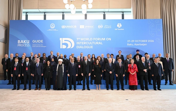 VII Ümumdünya Mədəniyyətlərarası Dialoq Forumunun açılış mərasimi keçirildi - FOTOLAR
