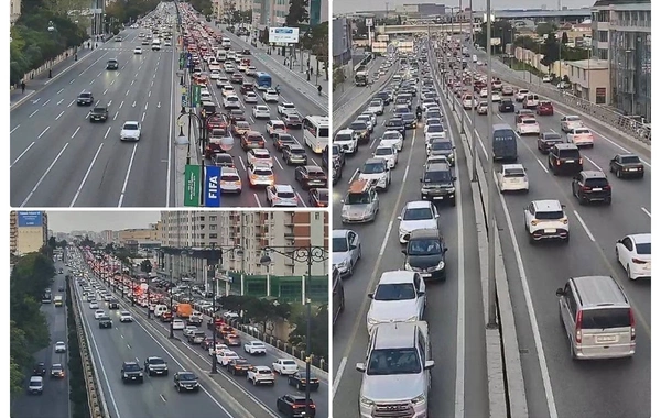 Bakıda 25 istiqamətdə sıxlıq var