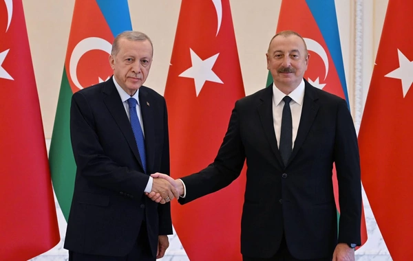 Ərdoğandan təbrik mesajı: Qardaşım İlham Əliyevlə kədər və sevincdə bərabərik