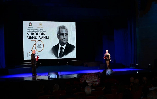 Xalq artisti Nurəddin Mehdixanlının 70 illik yubileyi qeyd olunub