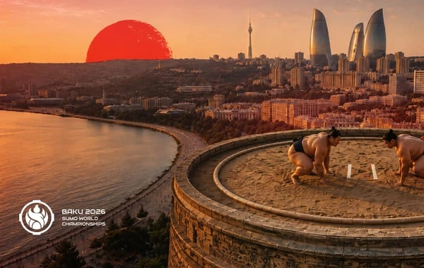 Bakıda sumo üzrə dünya çempionatının açılışı oldu - FOTOLAR