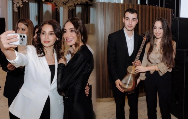 Prezidentin qızları Cənnətin ariyasının konsertində - FOTOLAR